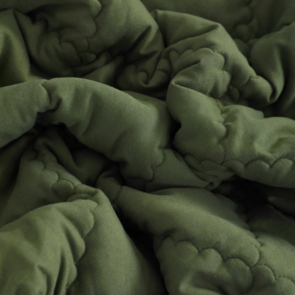 NTBAY down-alternative blanket suitable for travel, stroller, or nap time
