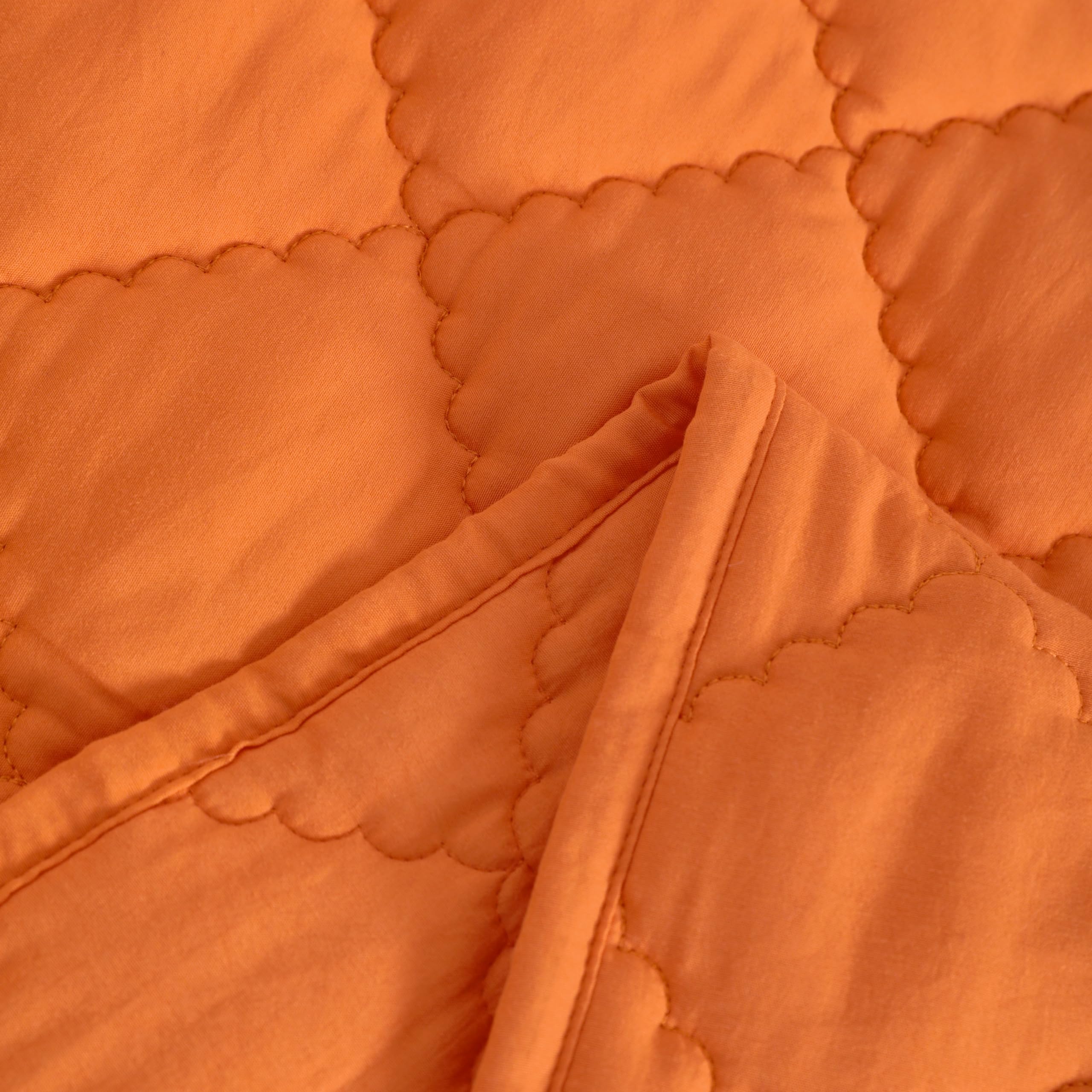 NTBAY orange toddlers blanket complements nursery decor