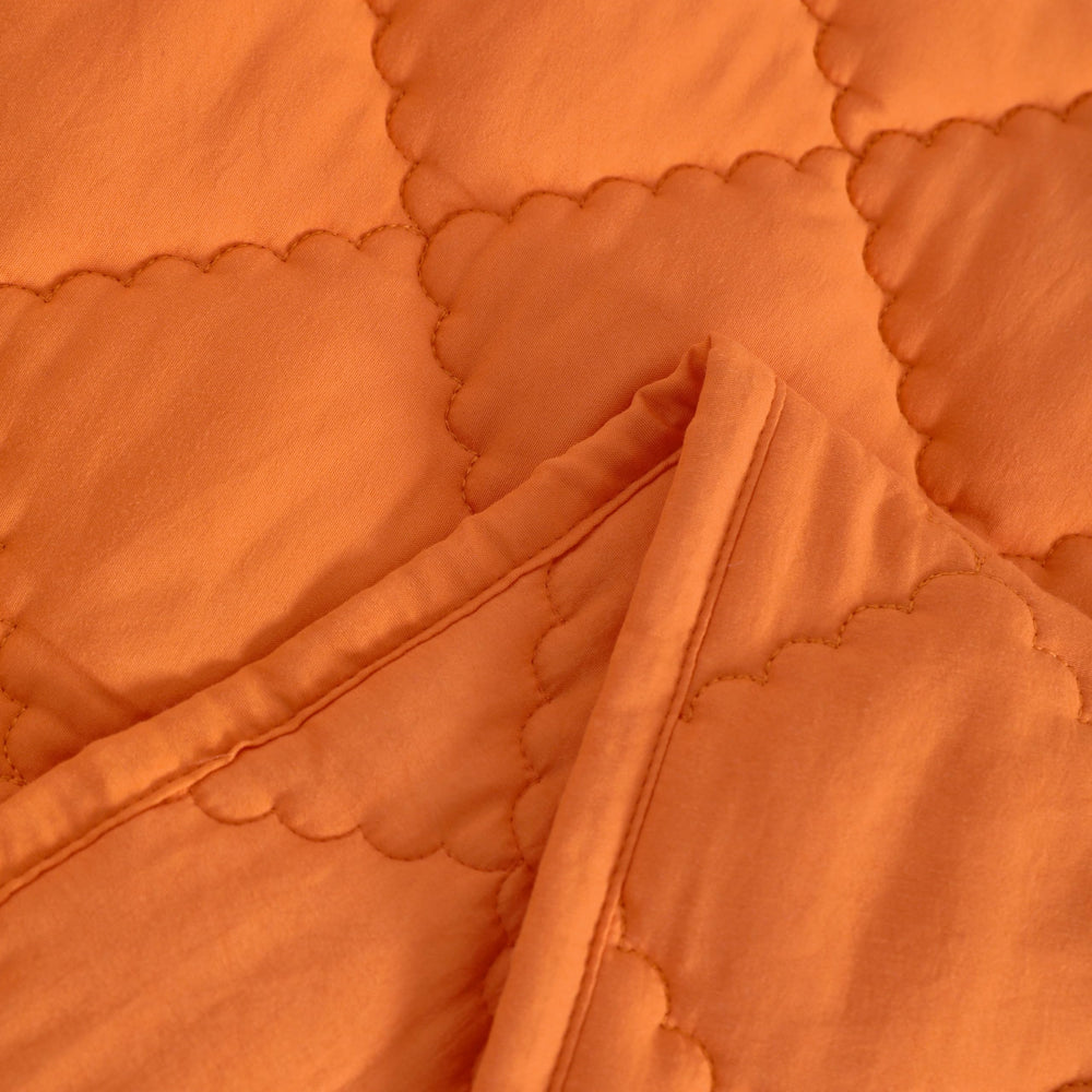NTBAY orange toddlers blanket complements nursery decor