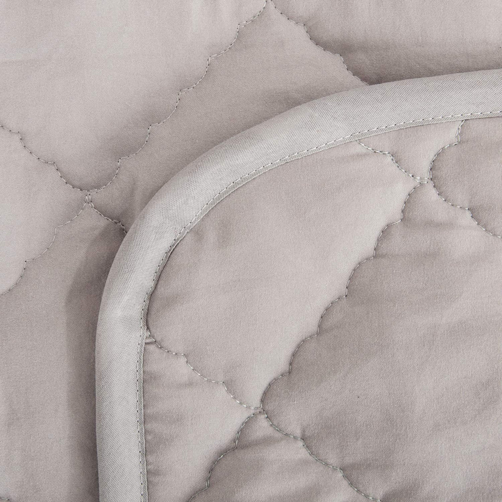 NTBAY quilted stitching pattern on toddler comforter enhances cozy feel.
