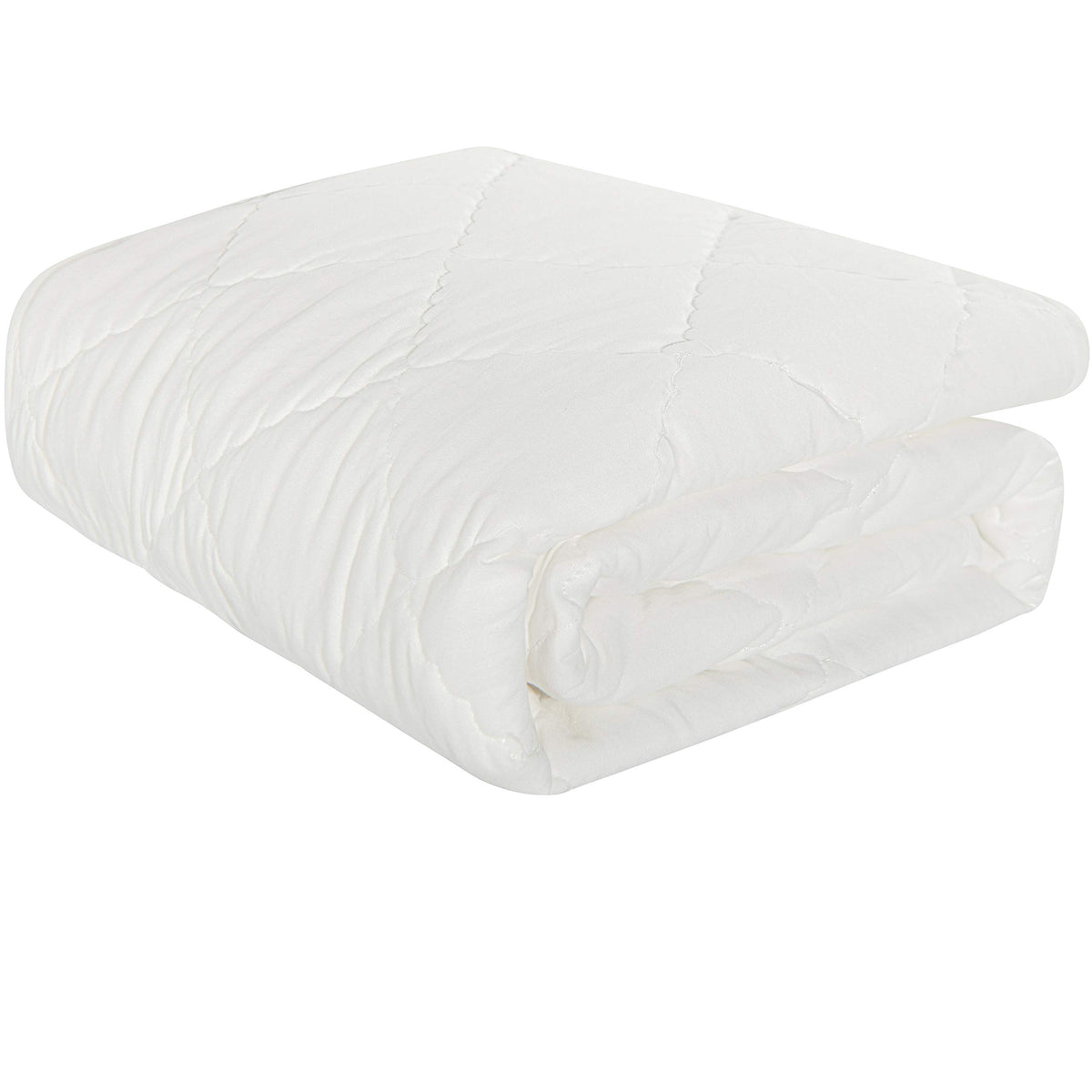NTBAY down alternative toddler comforter white with ultra-soft texture for year-round warmth