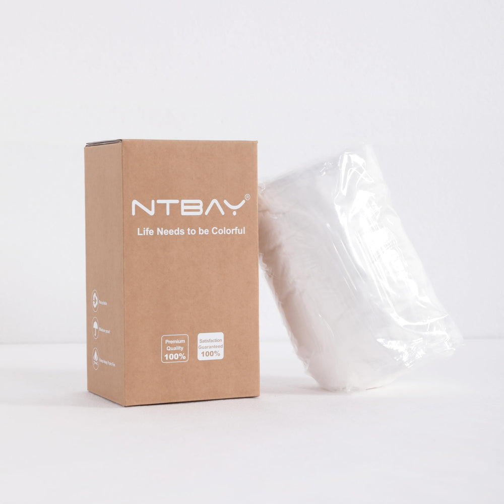 Secure fit NTBAY crib sheets reduce movement as baby shifts at night.