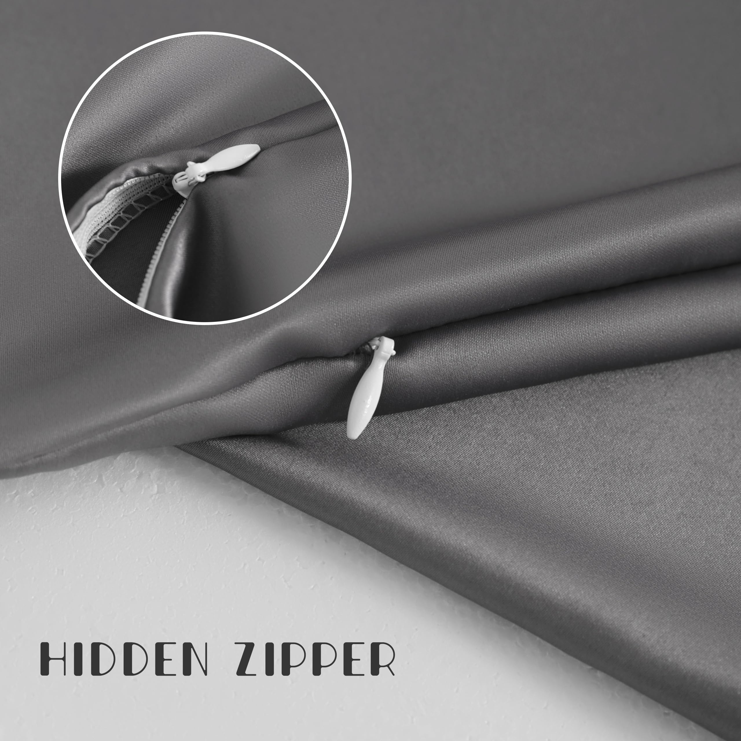 NTBAY hair-friendly satin pillowcase helps prevent tangling and breakage.