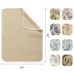 NTBAY blanket on sleeping baby for gentle warmth and comfort