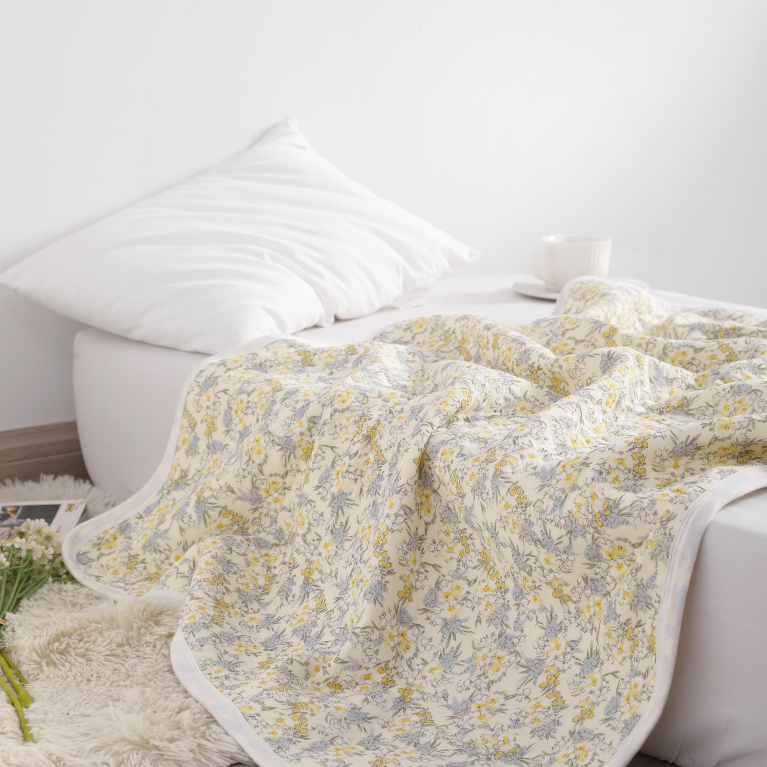 NTBAY jersey cotton texture closeup shows soft fabric for gentle comfort