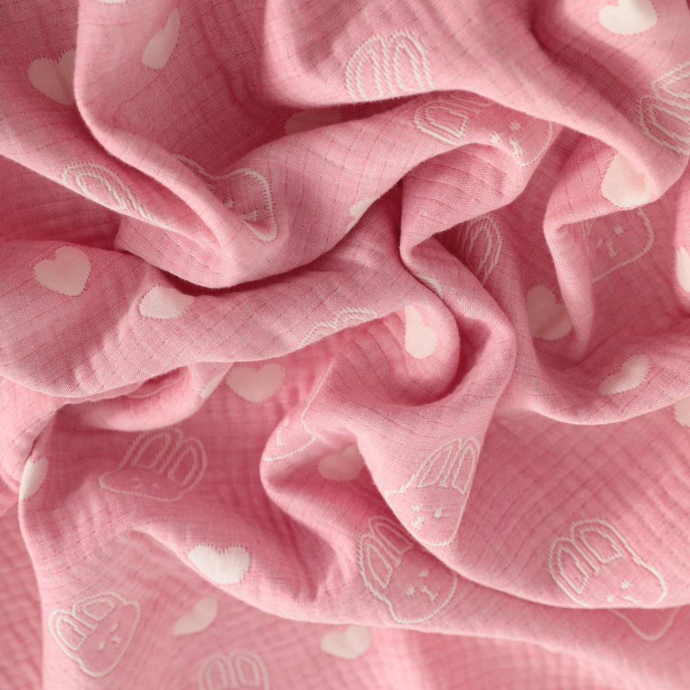 NTBAY machine-washable muslin blanket for easy care