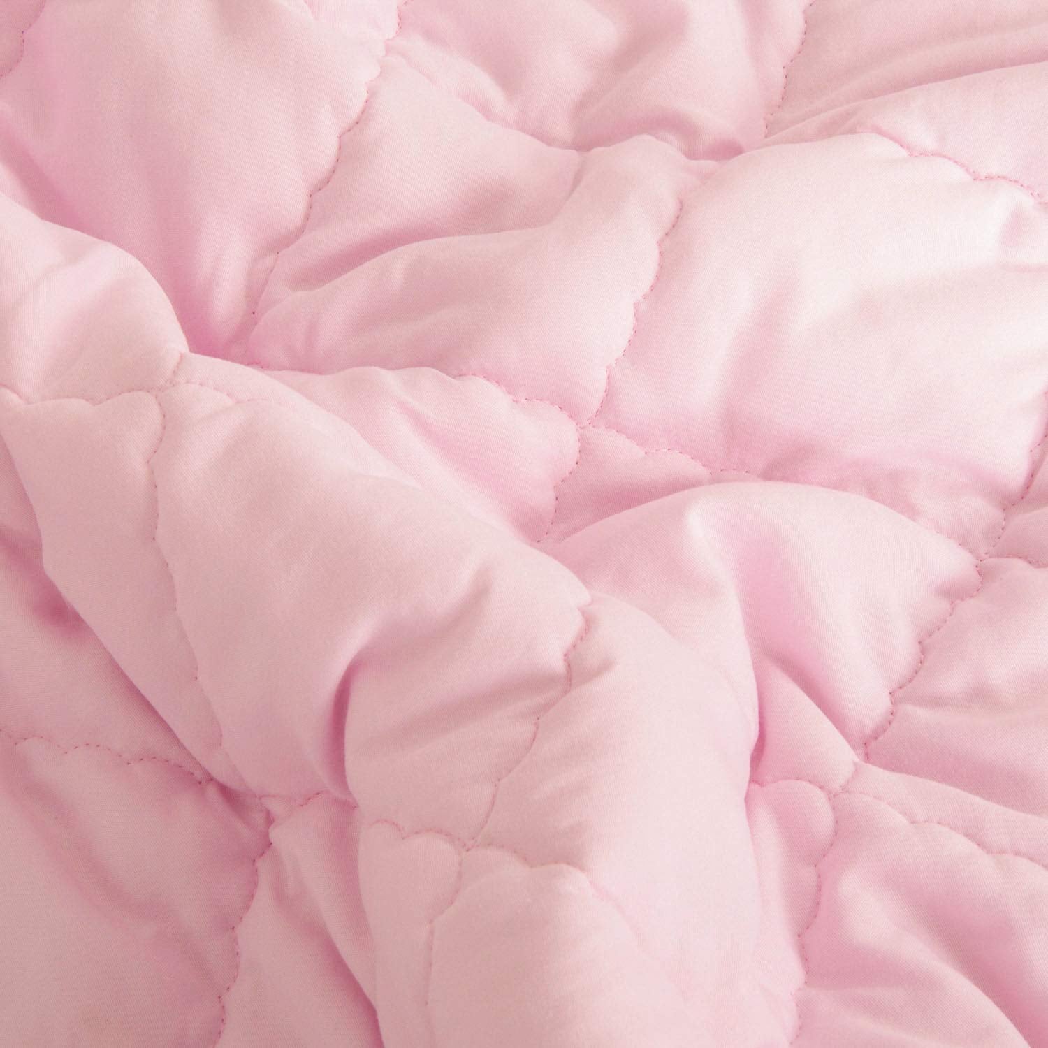 NTBAY microfiber toddler blanket pink, soft and lightweight for everyday comfort