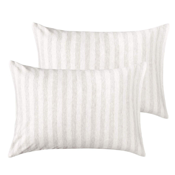 NTBAY camel stripe toddler pillowcase in ultra-soft jersey cotton for cozy naps