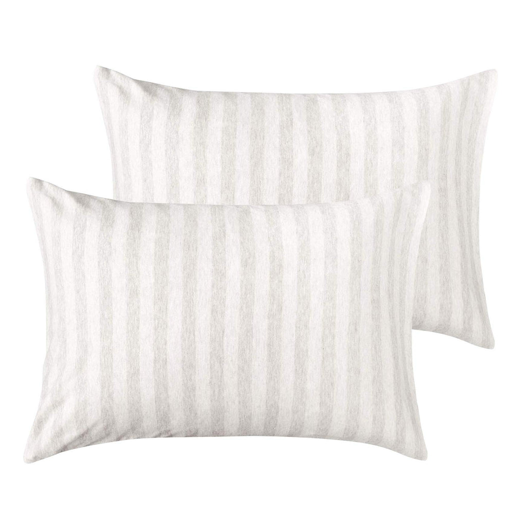NTBAY camel stripe toddler pillowcase in ultra-soft jersey cotton for cozy naps