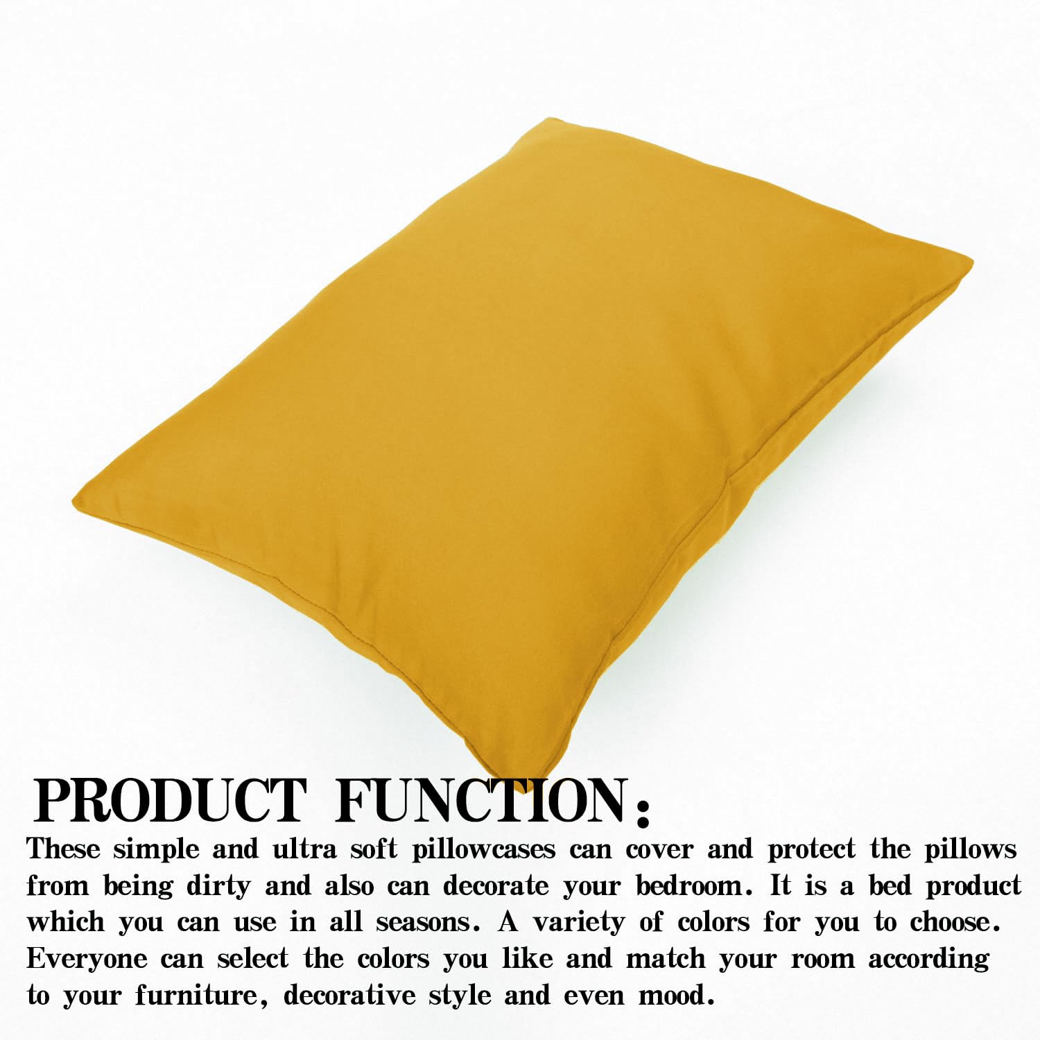 NTBAY fits 12x16 to 14x19 pillows for versatility