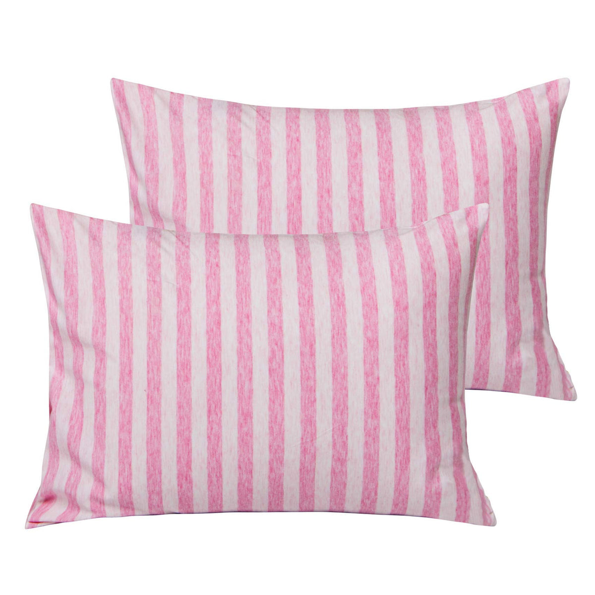 NTBAY pink stripe organic cotton toddler pillowcase offers ultra-soft comfort.