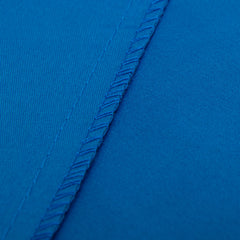 NTBAY royal blue pillowcase on a toddler pillow for nursery decor.