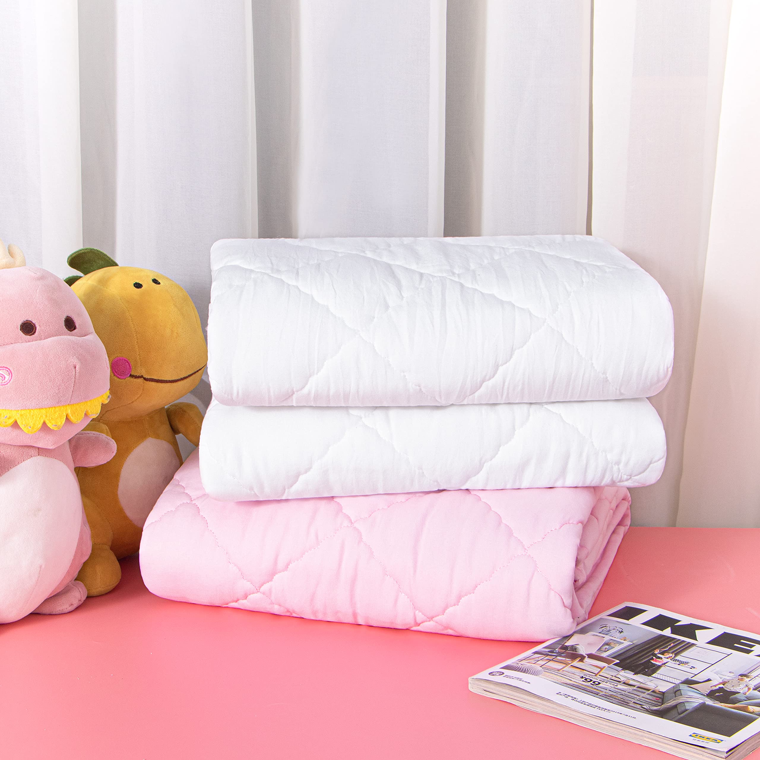 NTBAY stroller cover pink blanket for on-the-go warmth