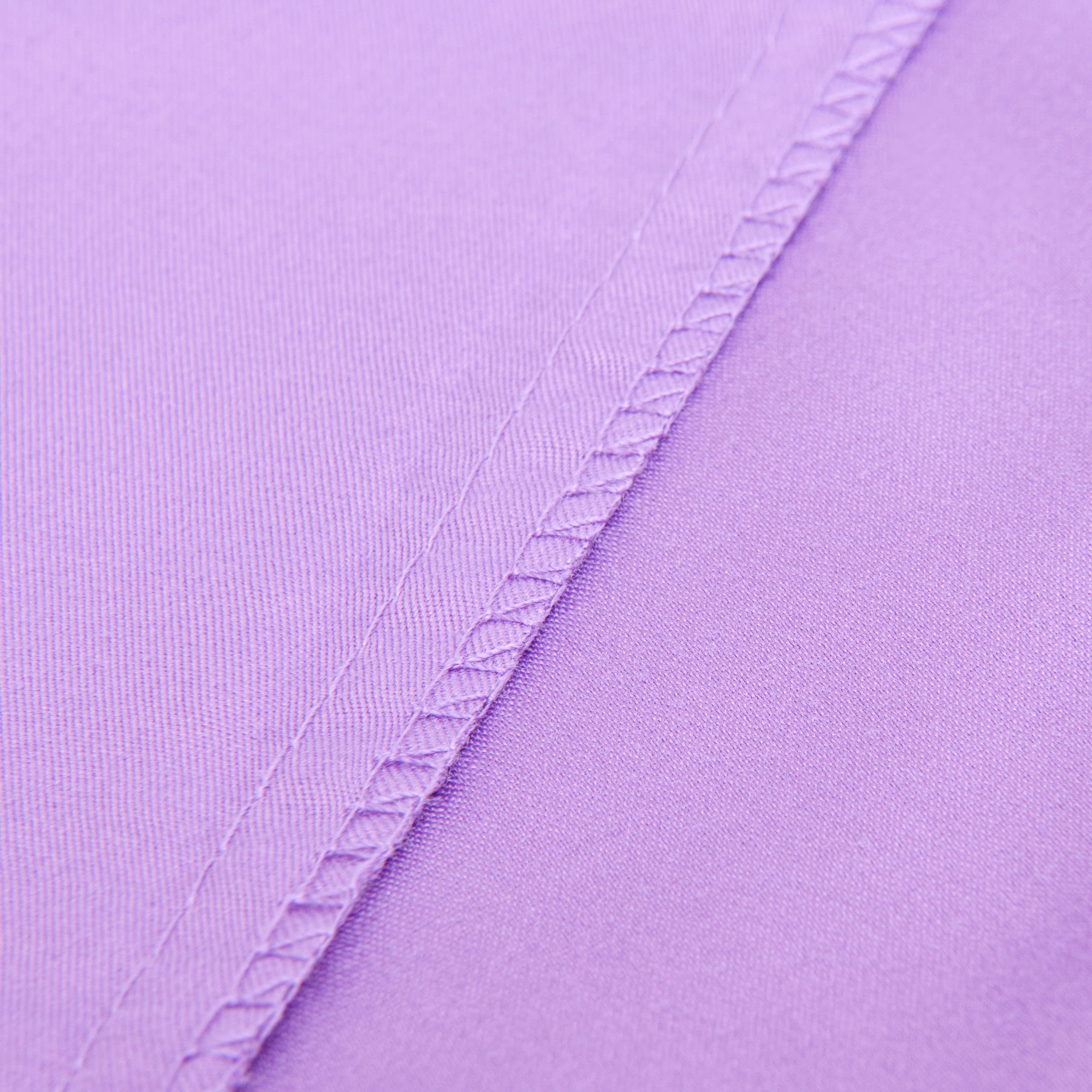 NTBAY 4pc flat sheet close-up highlighting breathable, gentle touch.