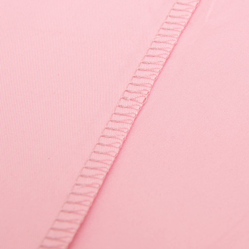 NTBAY flat sheet pink adds comfy layering for naps.