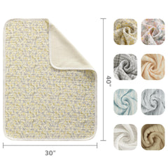 NTBAY 30x40 inch toddler blanket provides full coverage