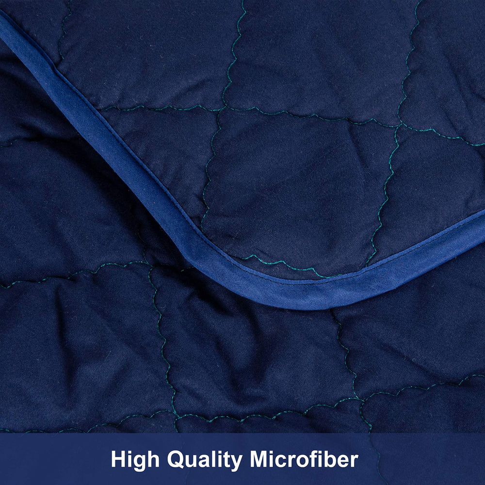 NTBAY comforter navy on stroller showcases versatile everyday companion for outings.