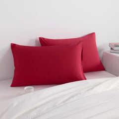 NTBAY 2-pack close-up microfiber texture for durable pillow covers