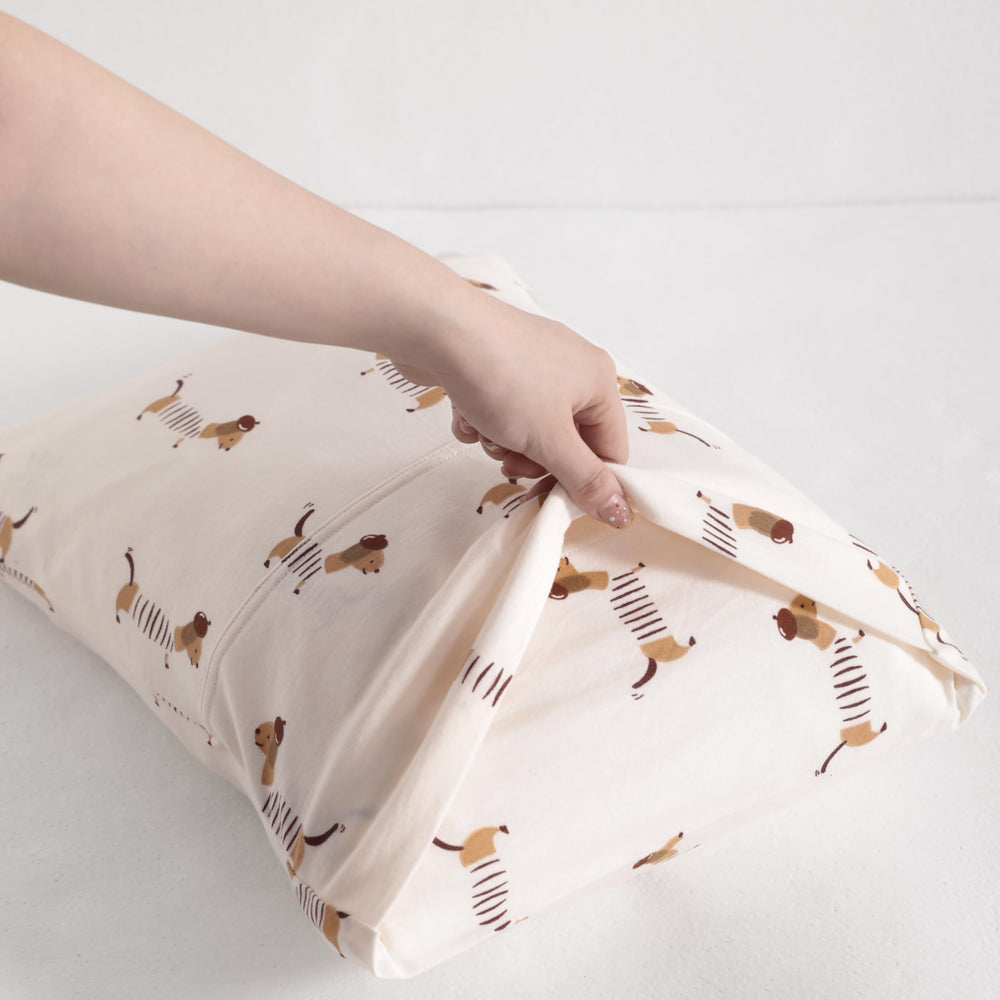 NTBAY toddler pillowcase 13x18 envelope closure keeps pillows secure