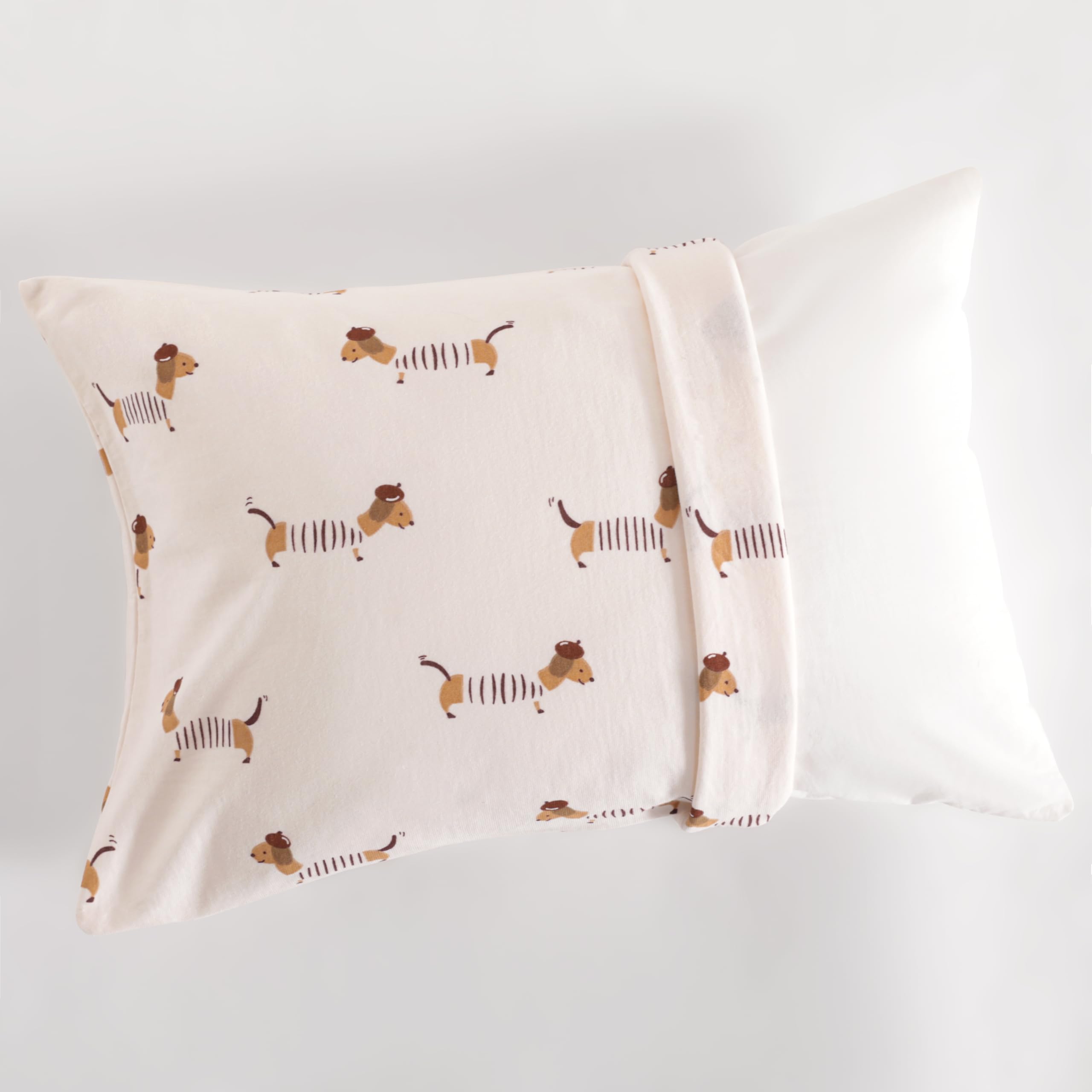 NTBAY 100% cotton toddler pillowcase 13x18 soft and breathable
