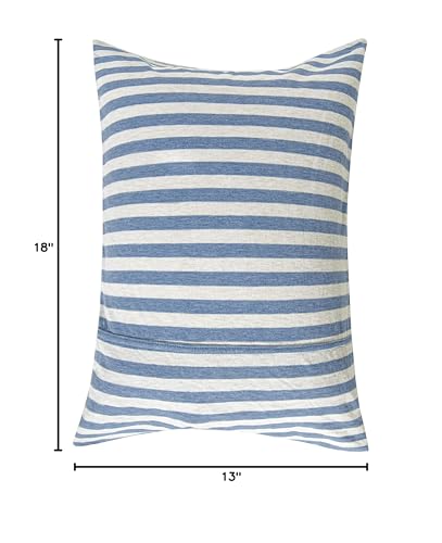 NTBAY striped cartoon pattern pillowcase adds charm and protection from dirt