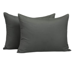 NTBAY toddler pillowcase in dark grey with zipper for secure pillow cover