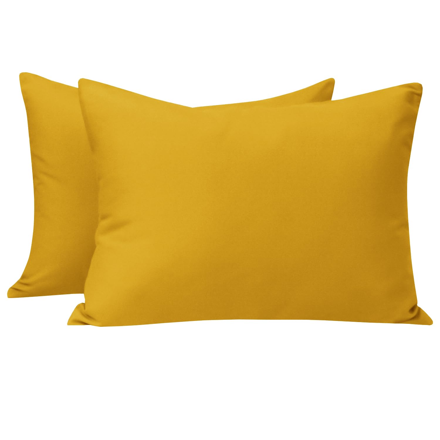 NTBAY toddler pillowcase in ginger yellow for soft naps