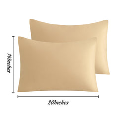 NTBAY light taupe pillowcase adds calm, versatile look to nursery or bed.