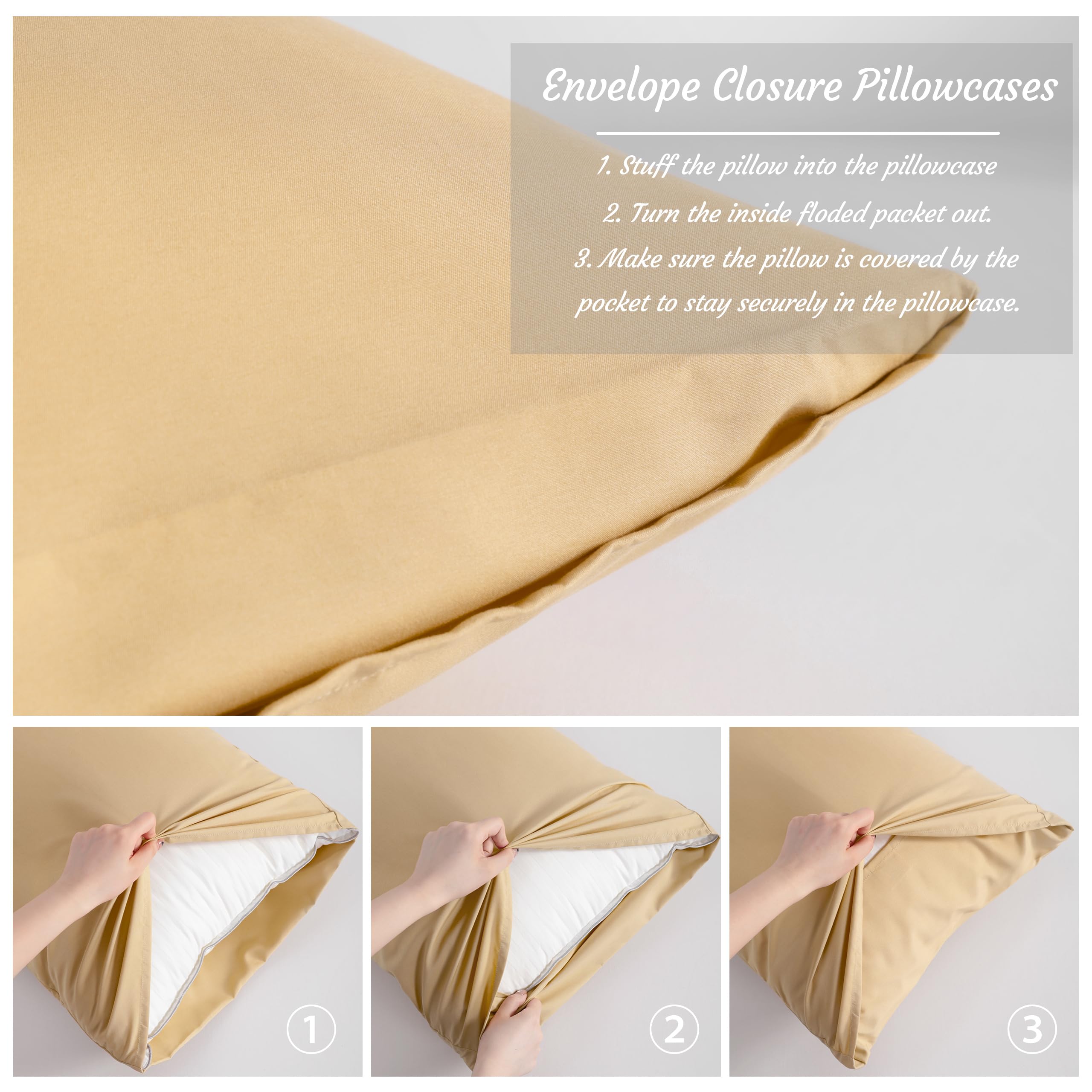 NTBAY wrinkle-free design stays smooth through use and washing.