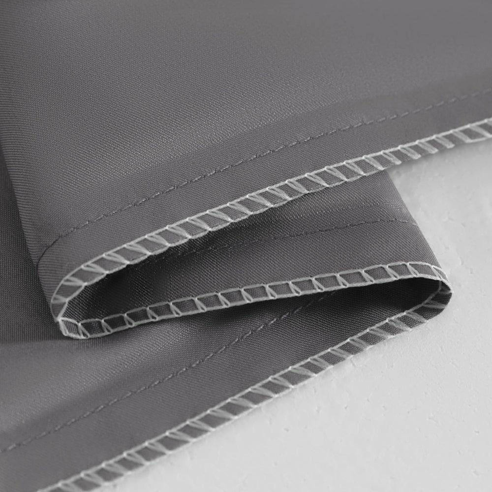 NTBAY dark-grey pillowcase adds subtle luxury to nursery decor.