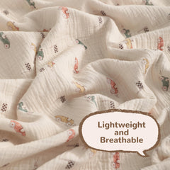 NTBAY versatile blanket for crib, stroller, or travel moments.