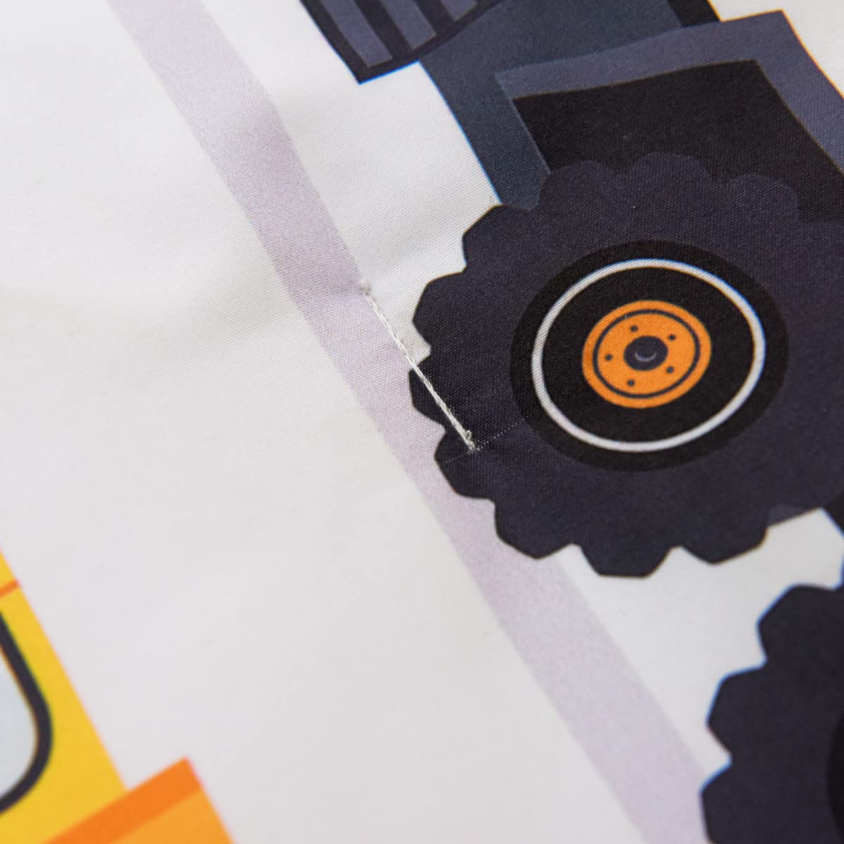 NTBED flat sheet closeup, precise borders and soft finish for smooth bed making.