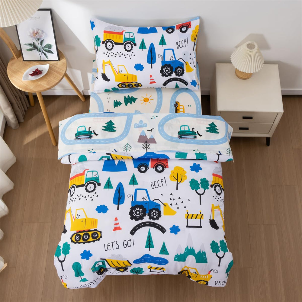 NTBED reversible comforter displays construction pattern for versatile, year-round warmth