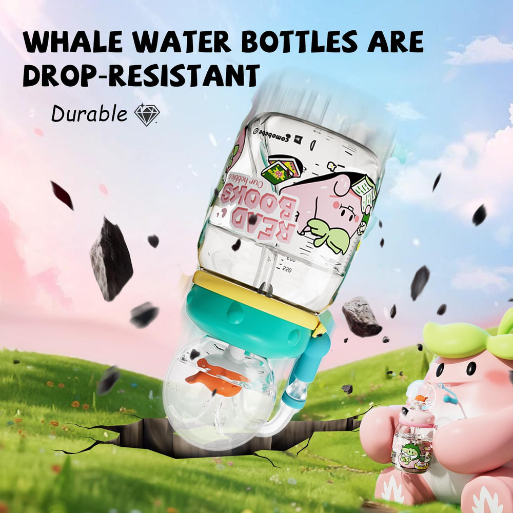 NTFWG Whale Fountain Tumbler durable materials withstand drops and daily use.