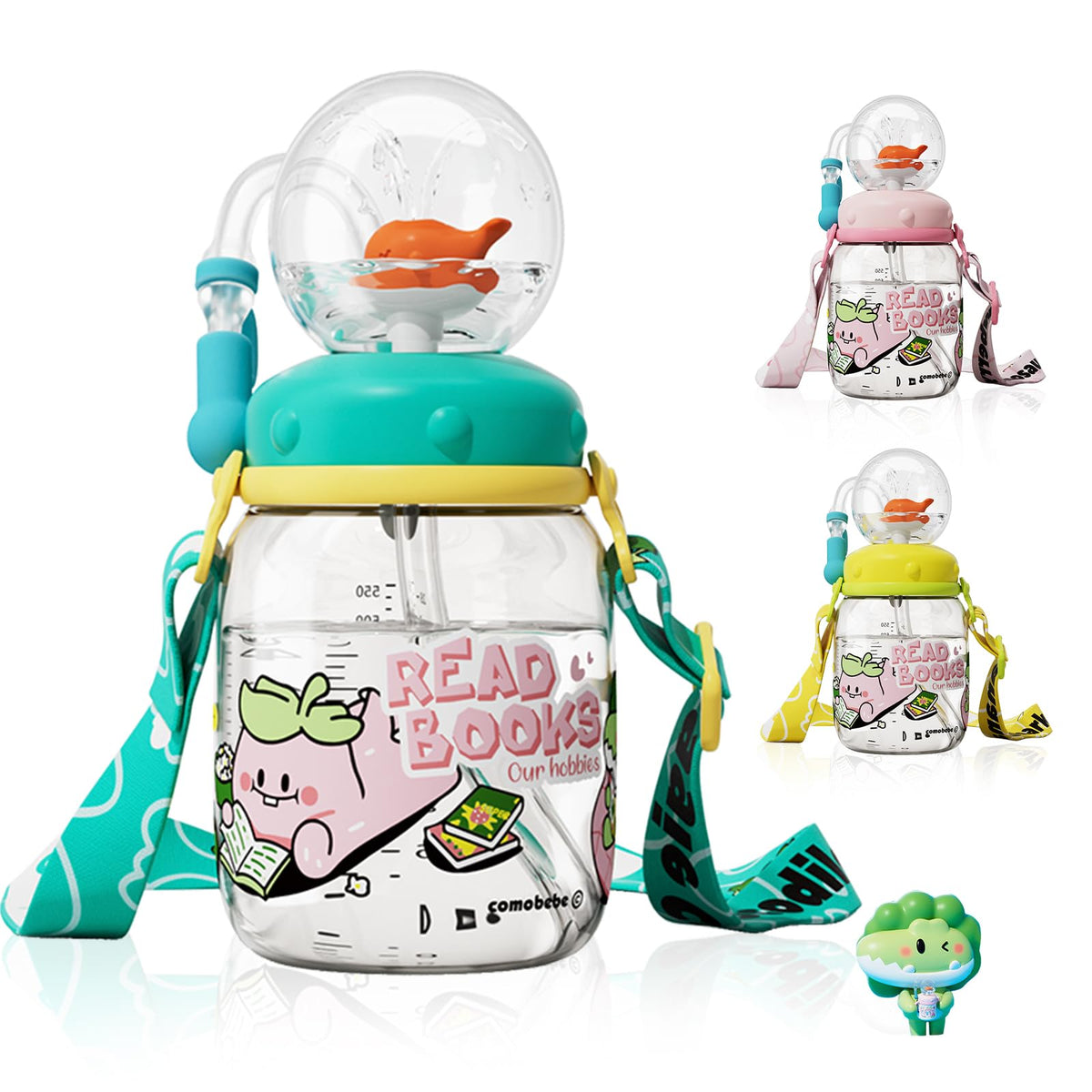 NTFWG Whale Fountain Tumbler with whale feature invites kids to sip happily.