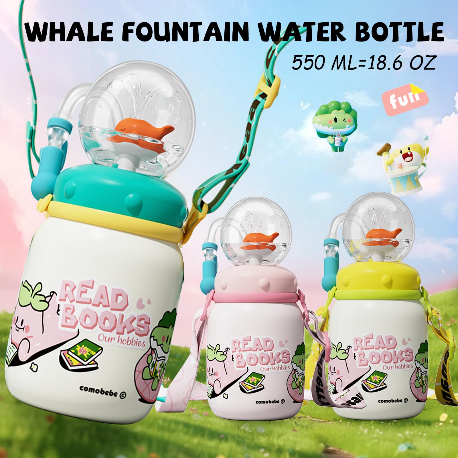NTFWG Whale Squirts Top image highlights leak-free design for mess-free days.