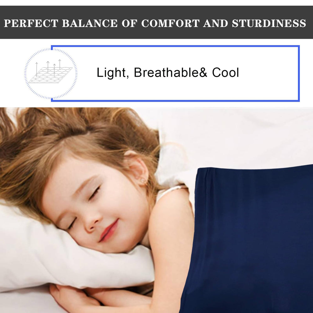 Ntomtuex sensory bed sheet breathable polyester keeps cool nights