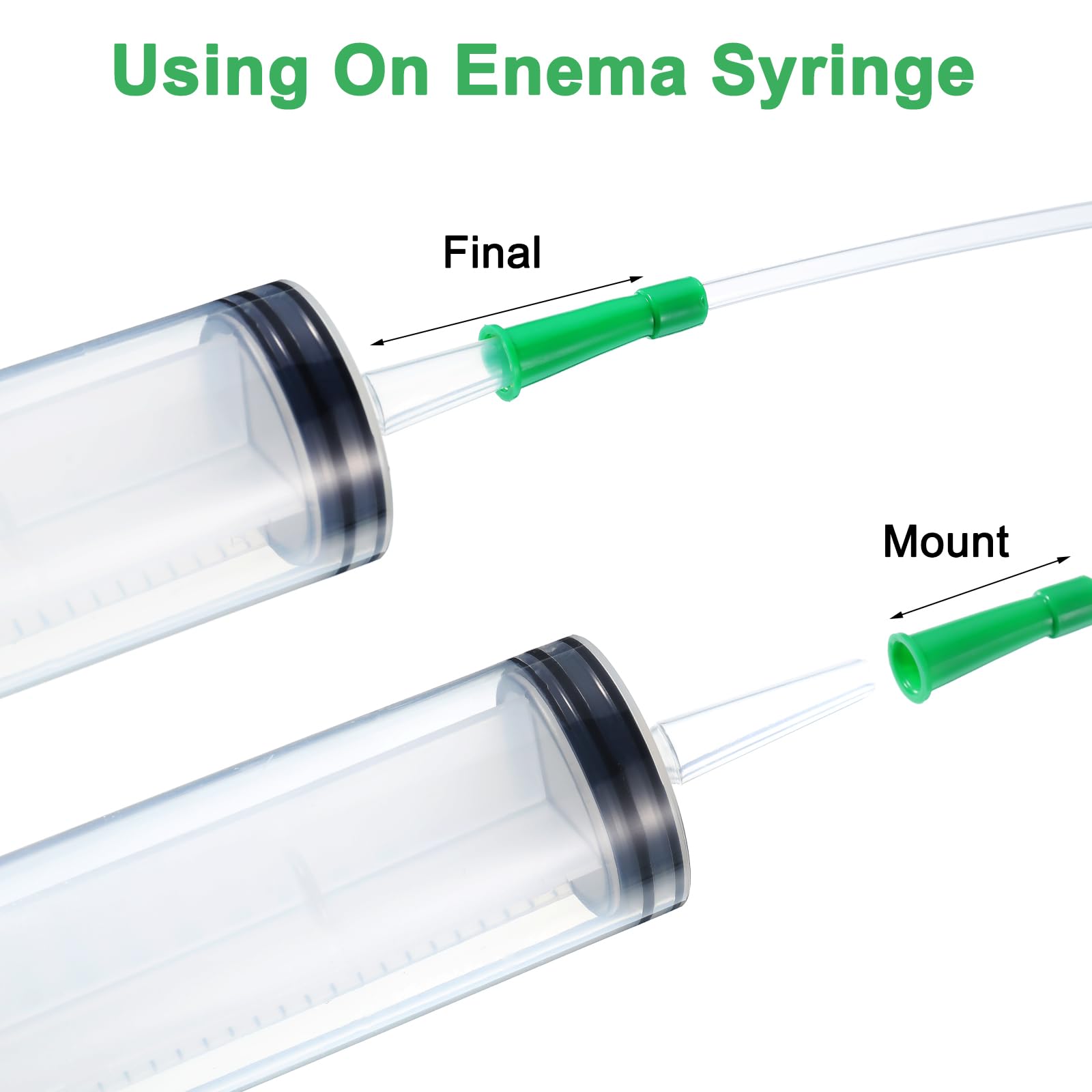 Nuanchu 90 PVC tube compatible with most enema kits on the market.