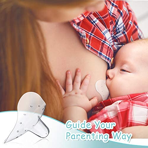 Nuanchu easy-clean silicone shield for busy breastfeeding journeys