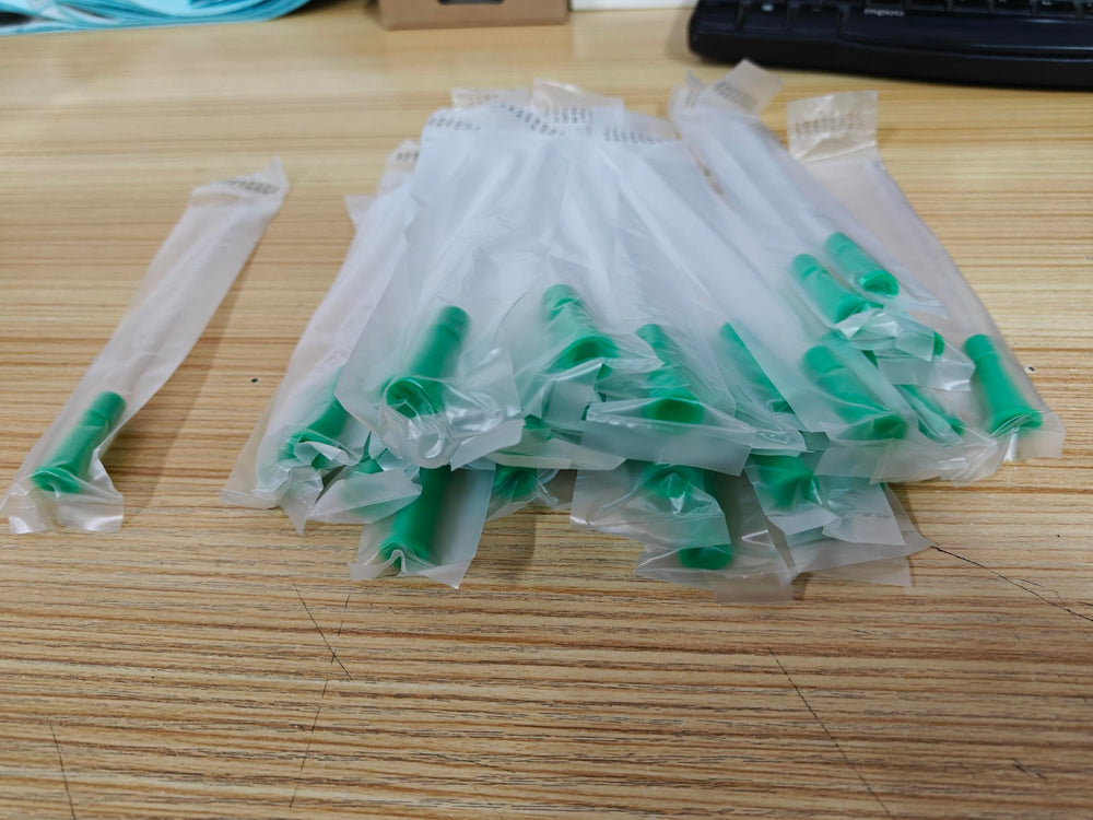 Nuanchu green PVC tubing for safe, comfortable use.
