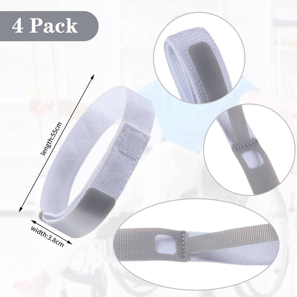 Nuanchu legband catheter holder gray with anti-slip stability.