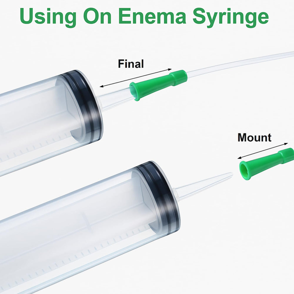 Nuanchu travel-friendly enema tubes, lightweight and portable.