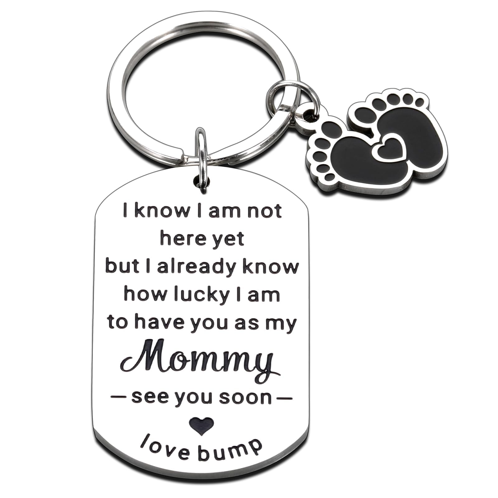 NUBARKO new mom key chain gift, a timeless keepsake for mother and baby.