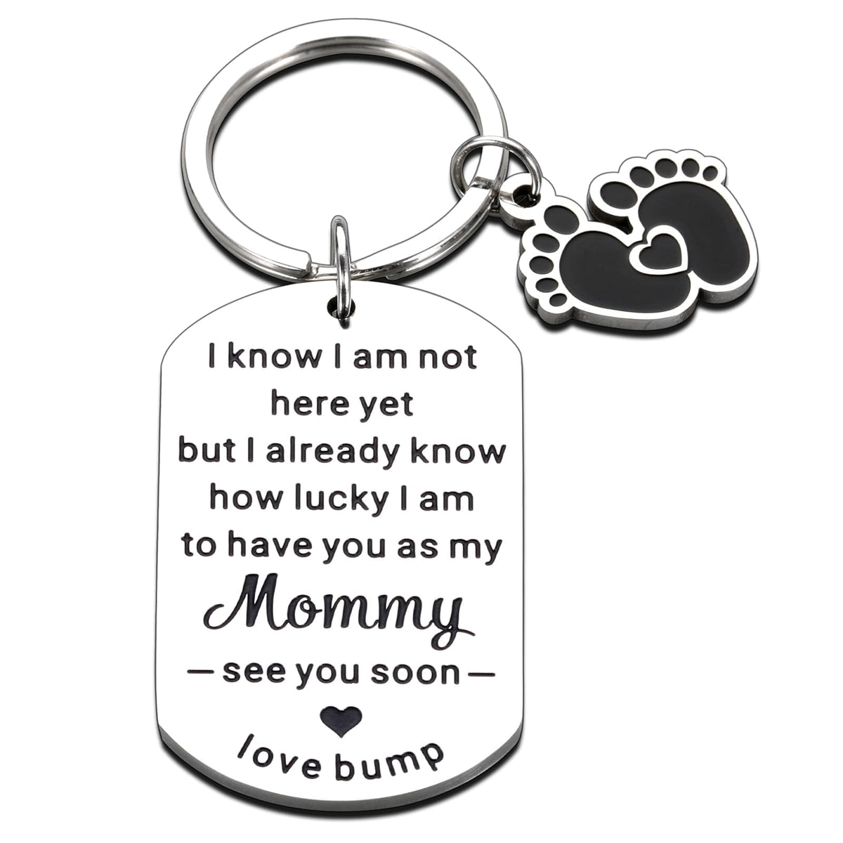 NUBARKO new mom key chain gift, a timeless keepsake for mother and baby.