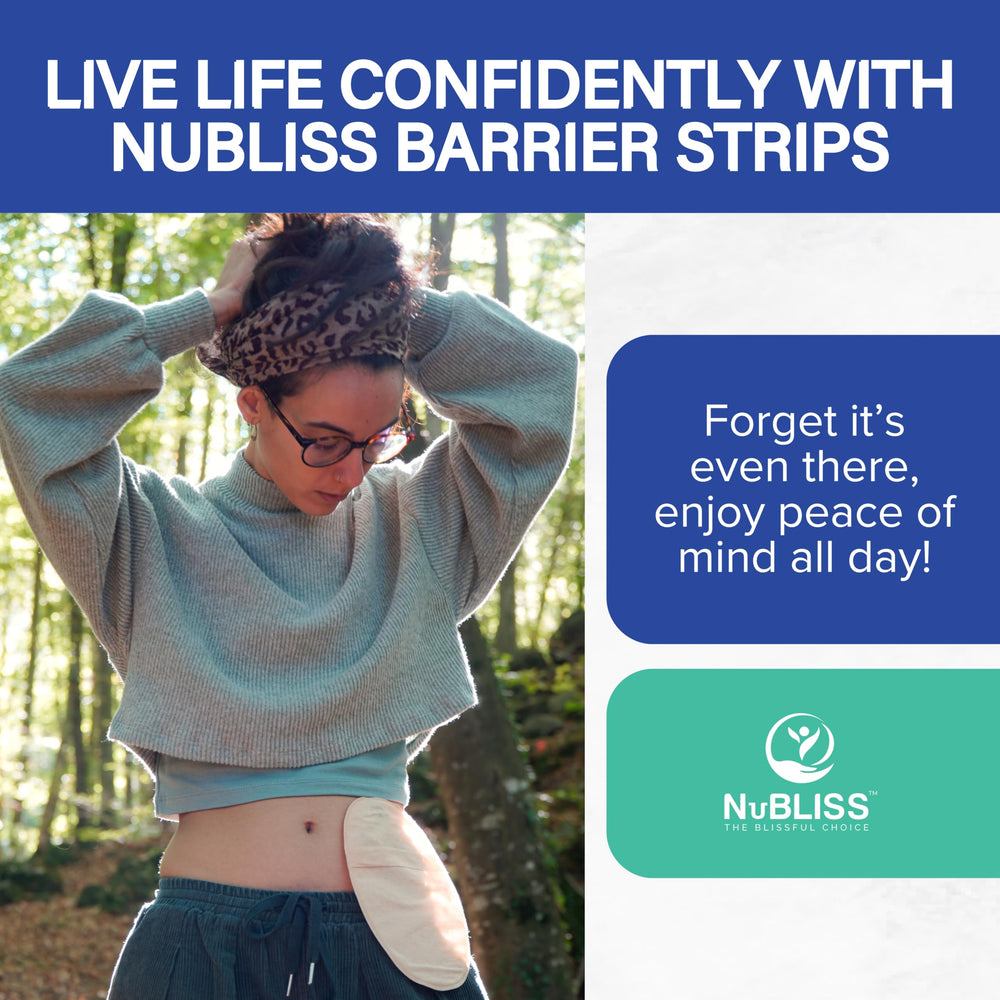 NuBliss active-wear-daily-use example illustrates secure seal during movement.