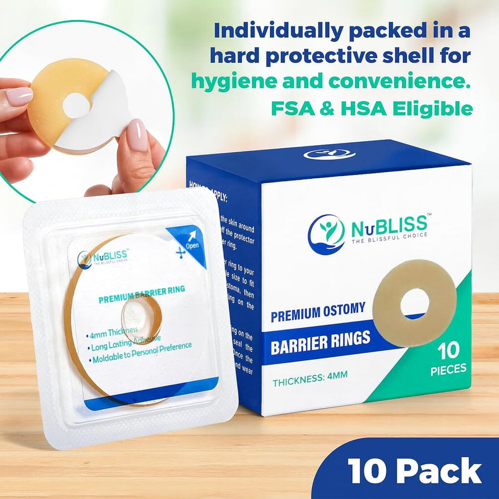 NuBliss hydrocolloid material showing flexibility and skin-friendly properties