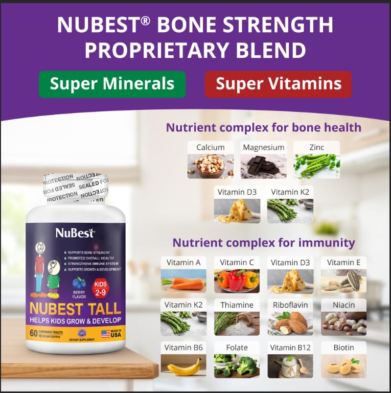 NuBest Tall Kids animal shapes appealing to kids while delivering essential nutrients