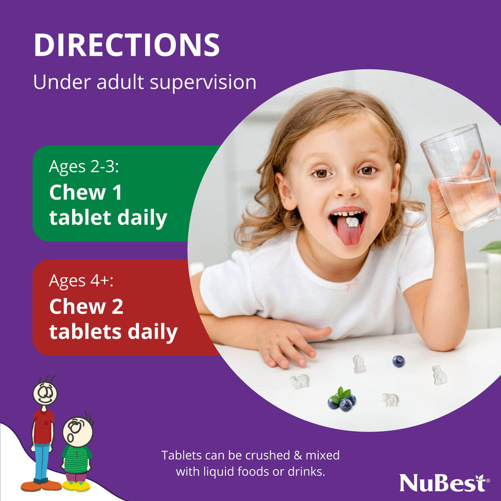 NuBest Tall Kids berry-flavored chewables make daily vitamins enjoyable