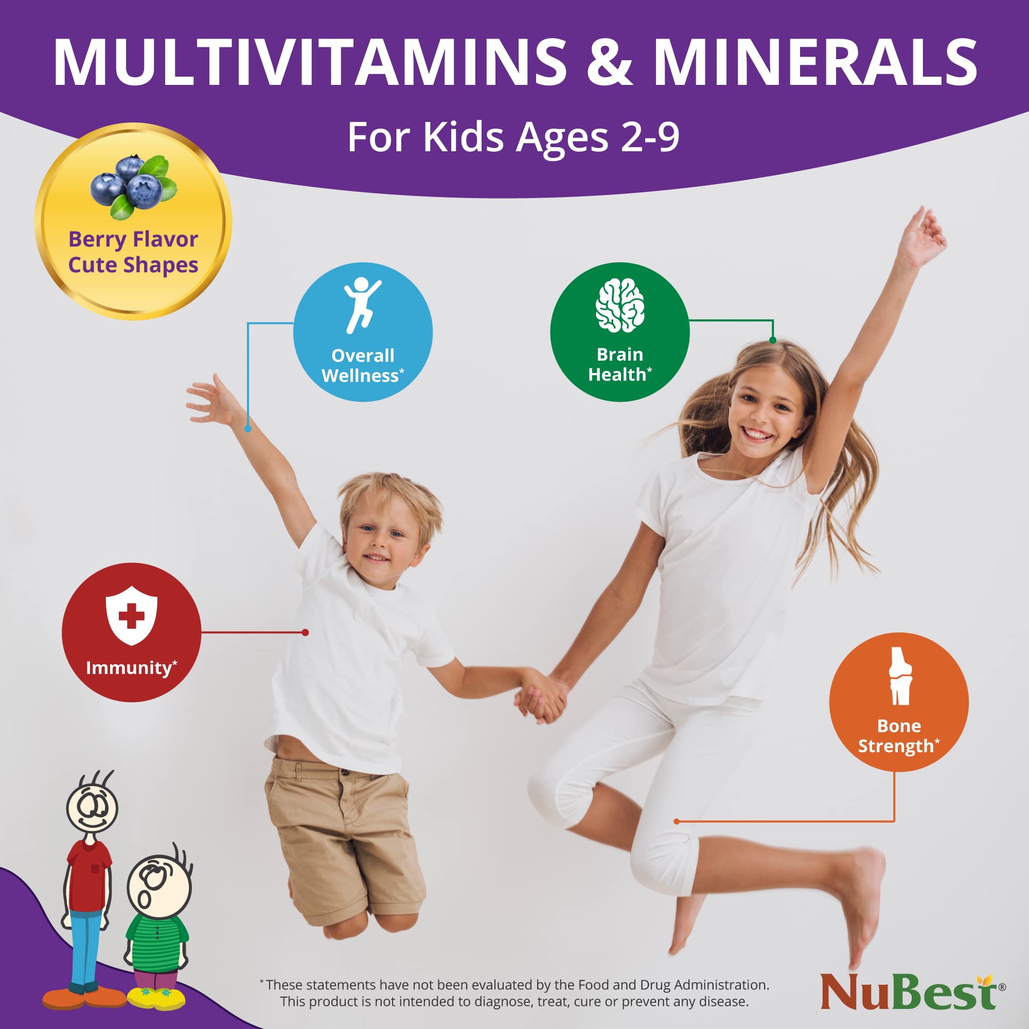 NuBest Tall Kids daily-use schedule helping families plan vitamin routine