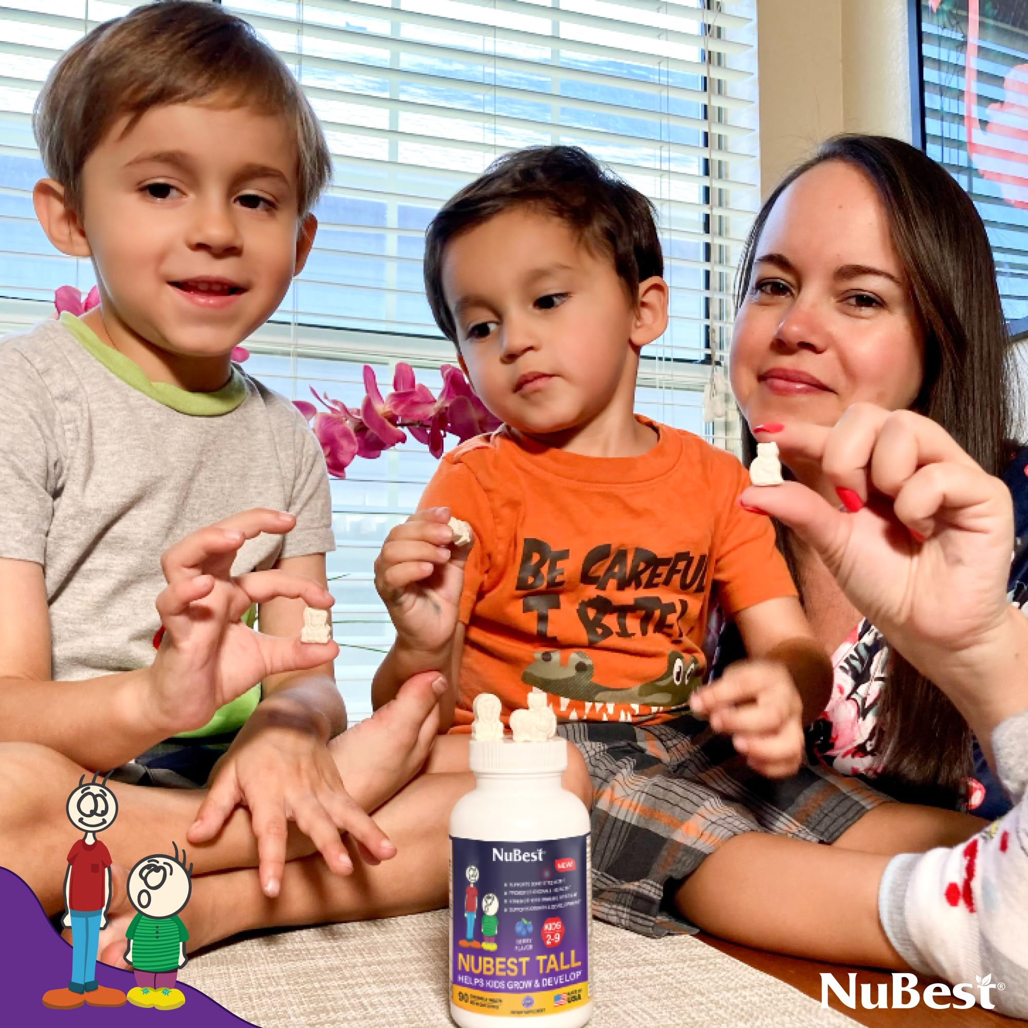 NuBest Tall Kids nutrition benefits highlight calcium and vitamin D for growth